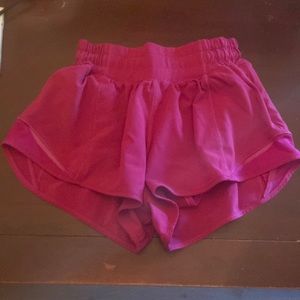 Lululemon ripened raspberry shorts